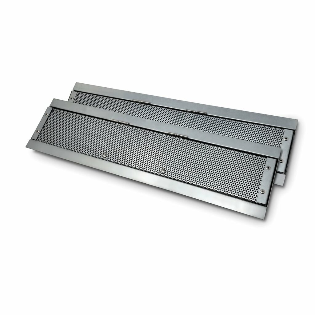 two balcony inspection vents side