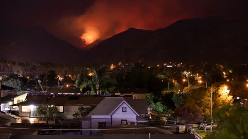 california wildfire evacuation