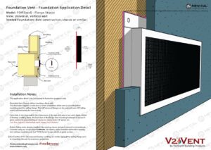 Stucco Foundation Vent