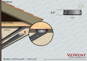 Continuous Retrofit Vent