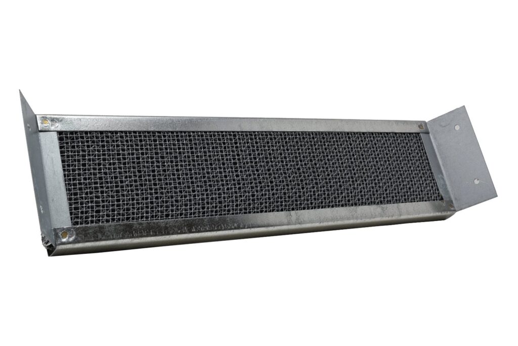 ember and fire safe tabbed eave vent