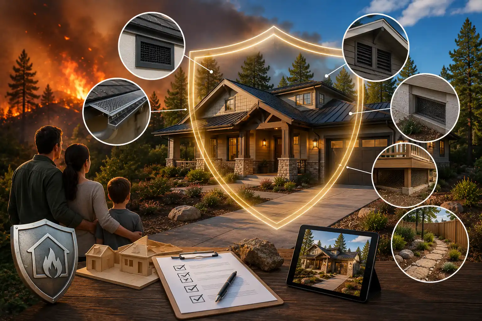 Wildfire-Resilient Home Protection Plan
